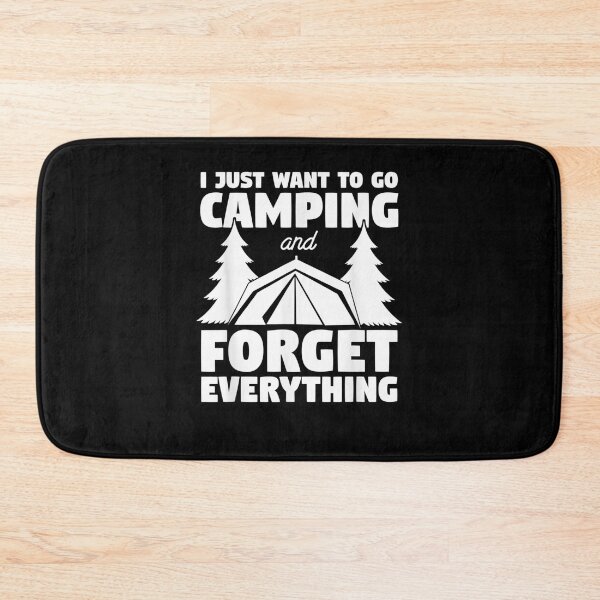 Item preview, I Just Want To Go Camping Funny Camp Quote For Camper  designed and sold by sariyahharry.