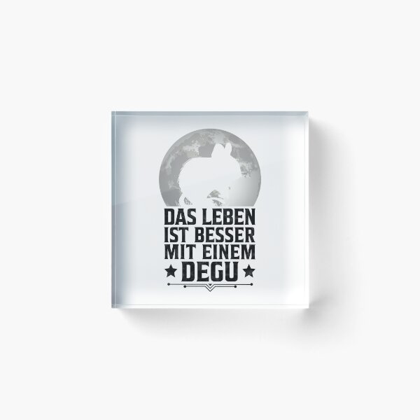 Item preview, Life is better with degu rodent owner gift designed and sold by madgrfx.