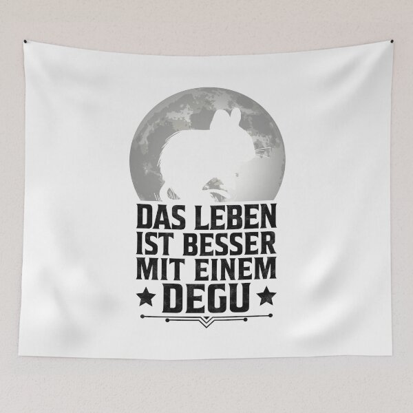Item preview, Life is better with degu rodent owner gift designed and sold by madgrfx.