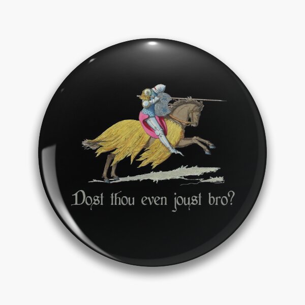 Item preview, Medieval Knight - Do You Even Joust Bro? designed and sold by Legit Hooligan.