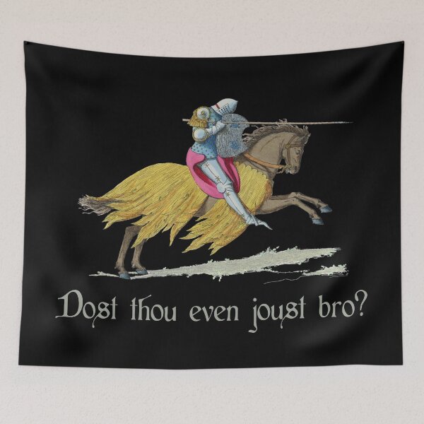 Item preview, Medieval Knight - Do You Even Joust Bro? designed and sold by Legit Hooligan.