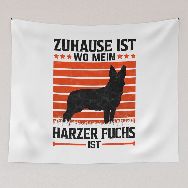 Item preview, Home is where my Harzer fox is German shepherd dog designed and sold by madgrfx.