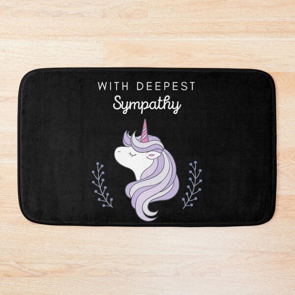 Item preview, Loving Memory Of - With Deepest Sympathy Unicorn designed and sold by JandS-In-Memory.