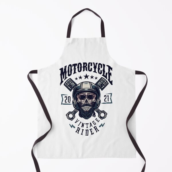 Item preview, Retro Motorcycle Skull designed and sold by Vector Scout Lab.