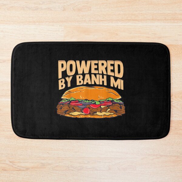 Item preview, Funny Powered By Banh Mi Vietnamese Sandwich Vietnam Food  designed and sold by sariyahharry.
