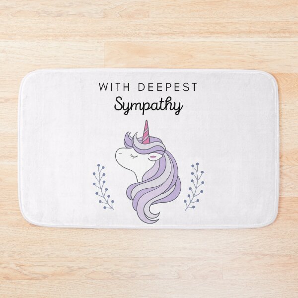 Item preview, In Loving Memory Of - With Deepest Sympathy Unicorn designed and sold by JandS-In-Memory.