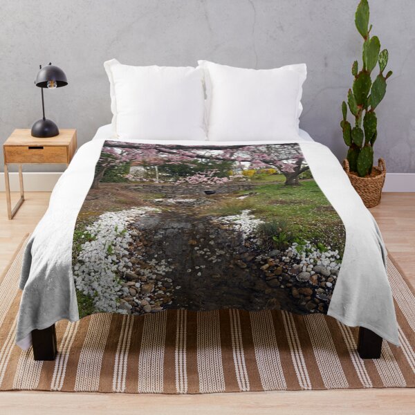 Item preview, Blossoming tree and stream in Setagaya Park in Vienna designed and sold by goceris.
