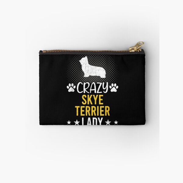 Item preview, Crazy Skye Terrier Lady Dog Lover  designed and sold by sariyahharry.