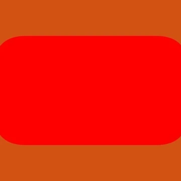 Artwork thumbnail, Orange And Green Rounded Rectangle Design by doubleagentzlc