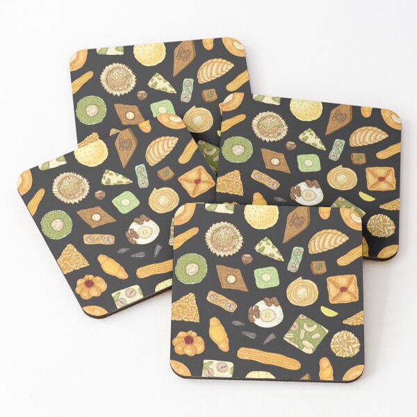 Item preview, Middle Eastern Sweets Pattern designed and sold by Alicia Chee.