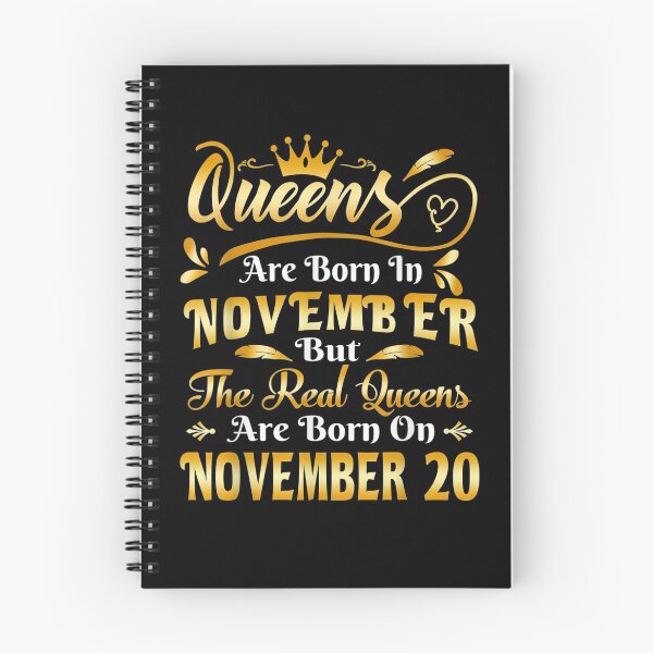 Item preview, Real Queens Are Born On November 20th Birthday  designed and sold by sariyahharry.