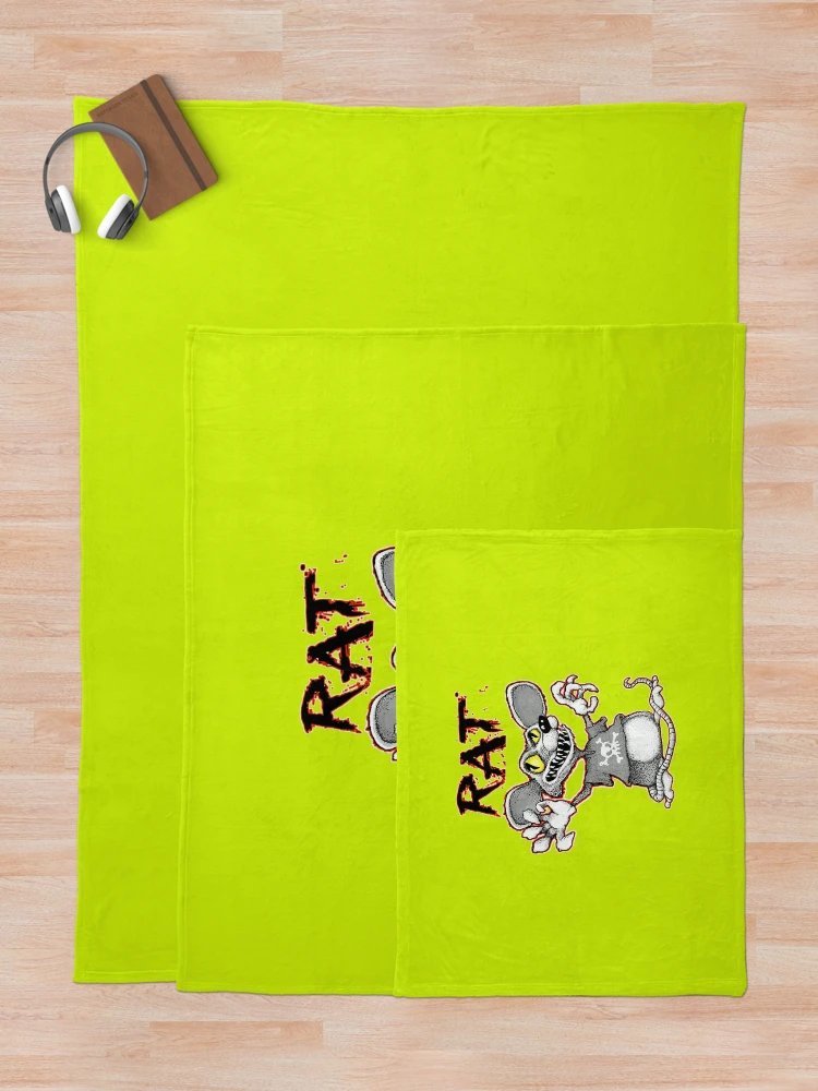 Thumbnail 5 of 6, Throw Blanket, RAT RAT RAT designed and sold by linden lorenson.