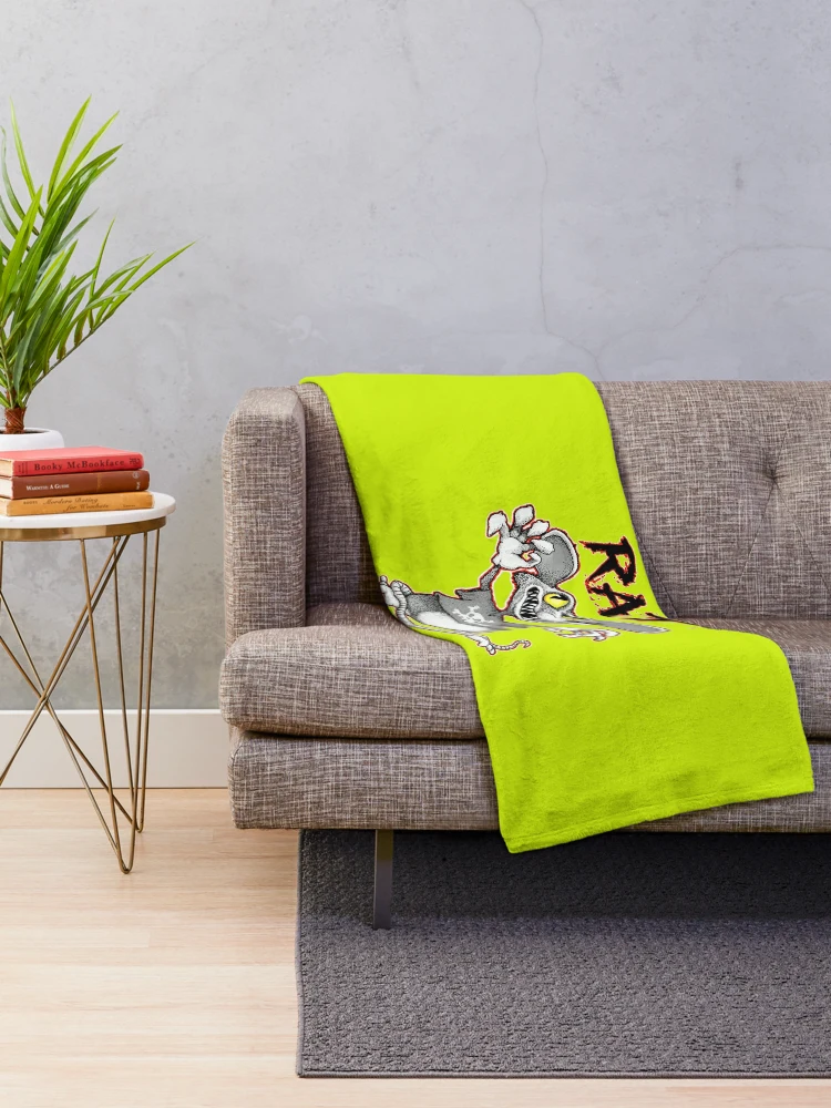 Thumbnail 2 of 6, Throw Blanket, RAT RAT RAT designed and sold by linden lorenson.