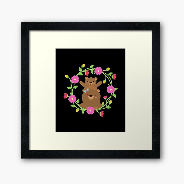 Vista previa del artículo con la obra «Regalo del día de la madre Flores Osos MOM Design», diseñado y vendido por Archer25.
