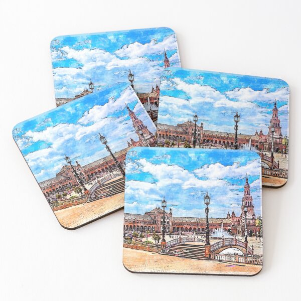 Item preview, Spanish Square (Plaza de Espana) Sevilla, Andalusia, Spain designed and sold by Newlander90.