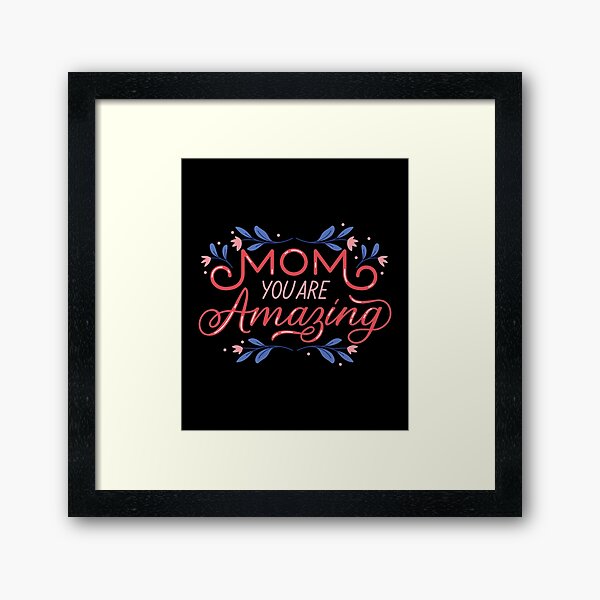 Vista previa del artículo con la obra «Regalo del día de la madre MAMÁ, eres un diseño increíble», diseñado y vendido por Archer25.