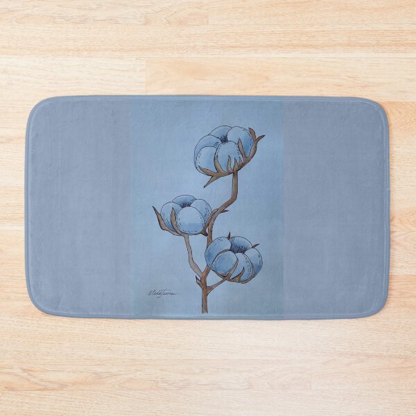 Item preview, White Cotton on White Watercolor Sketch designed and sold by Arteaventura.