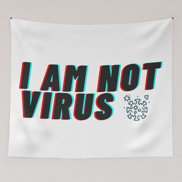Item preview, I am Not Virus designed and sold by nuvalonstyles.