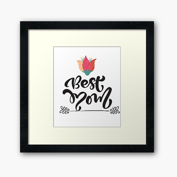Vista previa del artículo con la obra «Flor de regalo del día de la madre Mejor diseño de mamá», diseñado y vendido por Archer25.