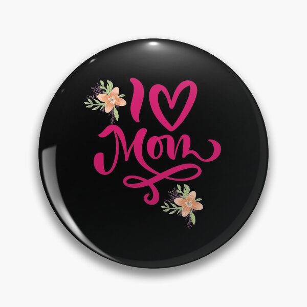 Item preview, Mother's Day Gift Flowers I love MOM Design designed and sold by Archer25.
