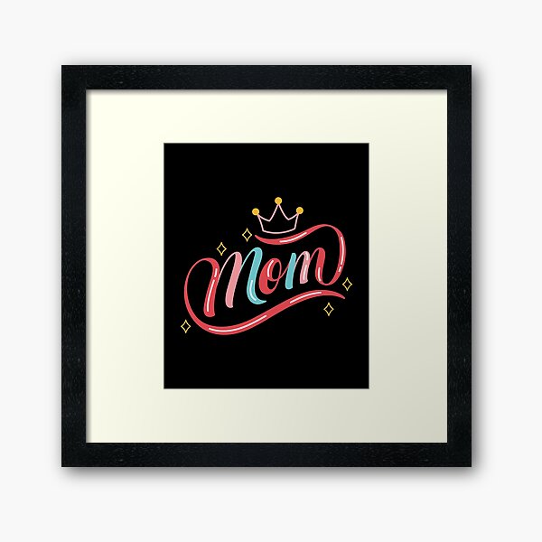 Vista previa del artículo con la obra «Regalo del día de la madre Queen MOM Design», diseñado y vendido por Archer25.