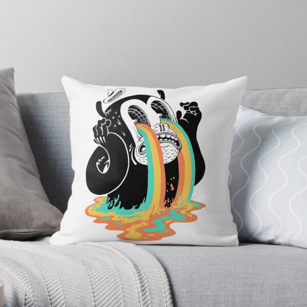 I SEE COLOURS Throw Pillow