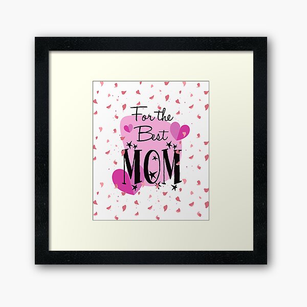 Vista previa del artículo con la obra «Flores de regalo para el día de la madre Mejor diseño de mamá», diseñado y vendido por Archer25.