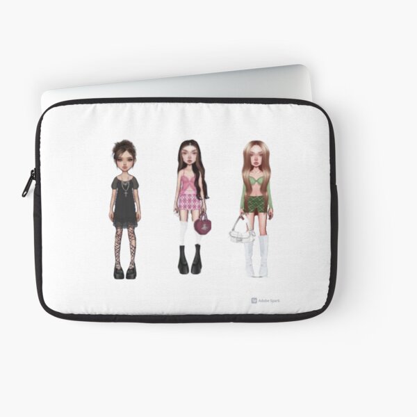 TOPModel - Trippel Pencilcase with Plush Heart - One Love