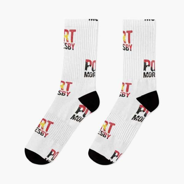 Item preview, Port Moresby with Papua New Guinea Flag designed and sold by PNG-pikinini.