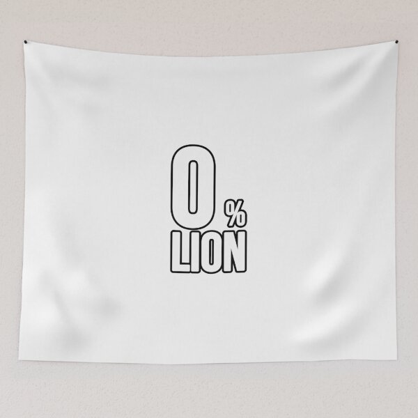 Item preview, 0% Lion designed and sold by TopsellerShirts.