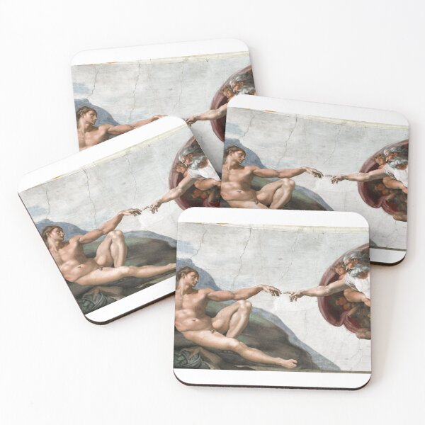 Item preview, The Creation of Adam Michelangelo designed and sold by Bimsbums.
