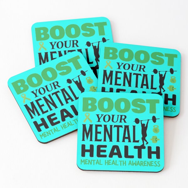 Item preview, Boost Your Mental Health - Mental Health Awareness designed and sold by OwlCanvas.