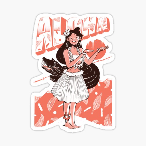 ALOHA Sticker