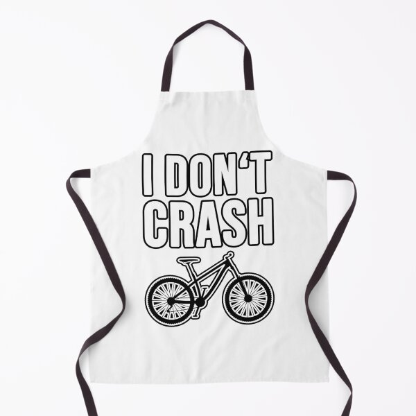 Item preview, I don't crash! Mountain bike! designed and sold by TopsellerShirts.