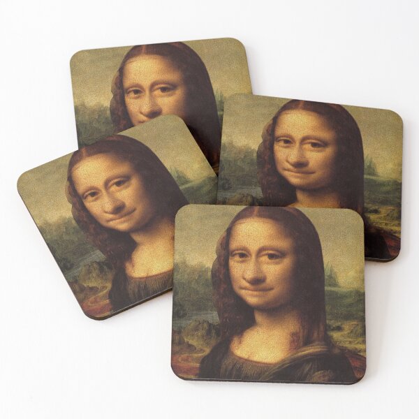 Item preview, Mona Lisa caricature designed and sold by Bimsbums.