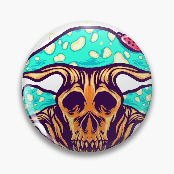 Item preview, Scary mushroom illustration designed and sold by STR Graphs.