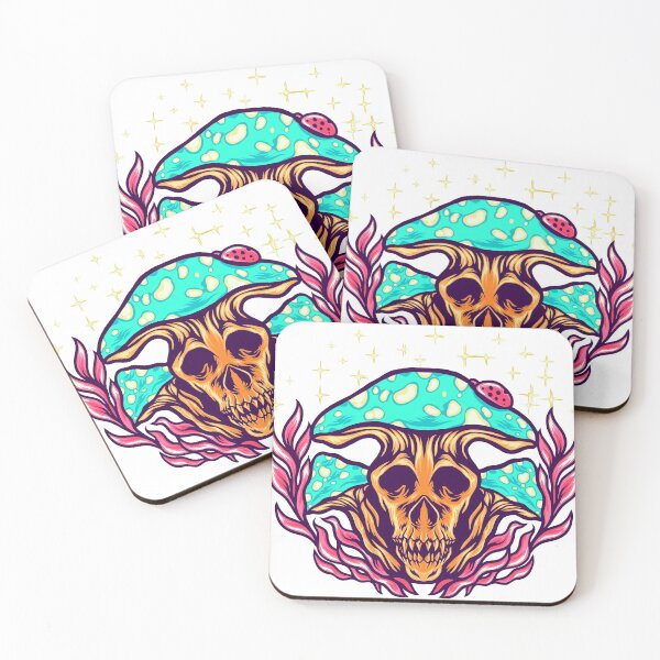Item preview, Scary mushroom illustration designed and sold by STR Graphs.