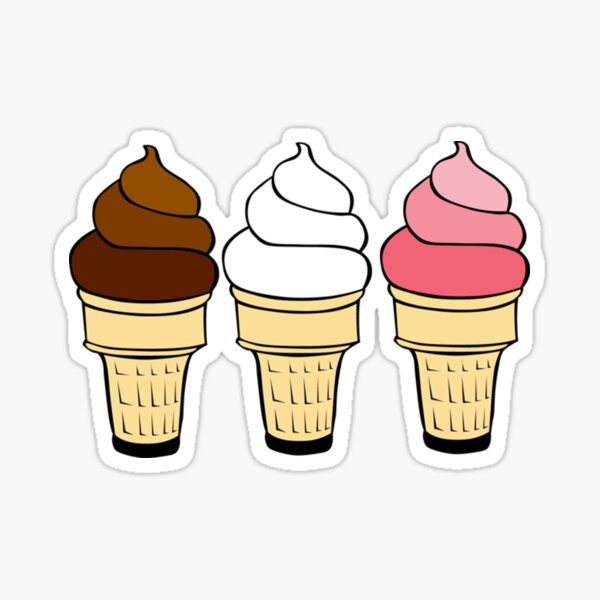 I Scream for Ice Cream Sticker