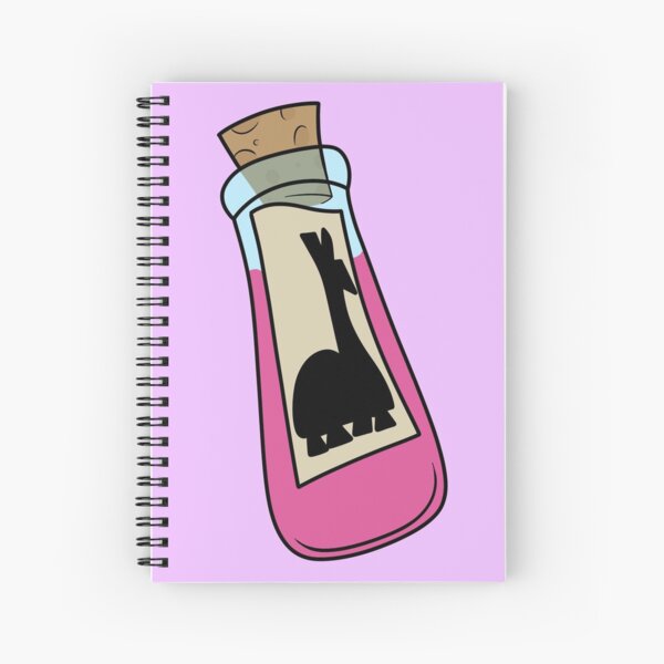 Llama Potion Spiral Notebook