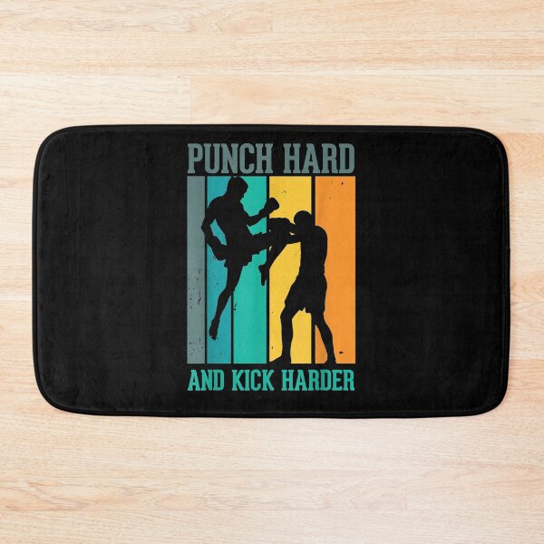Item preview, Punch Hard And Kick Harder For A Kickboxer Kickboxing Boxer Gift  designed and sold by rubysheila.