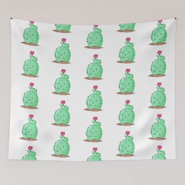 Item preview, A cute cactus painting by illustrator. designed and sold by Y-D-Project.