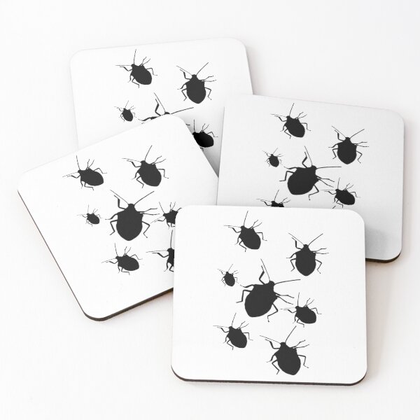 Item preview, Stink Bugs Black Silhouette  designed and sold by PNG-pikinini.