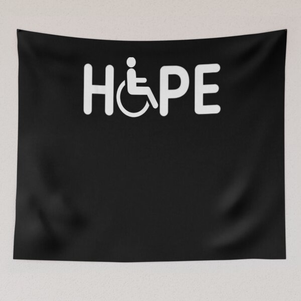 Item preview, Wheelchair Hope Disability Awareness Gift  designed and sold by rubysheila.
