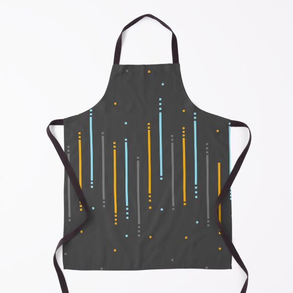 Item preview, Modern minimal design with grey, orange and blue colors, lines, rectangles and squares designed and sold by CiniArt.