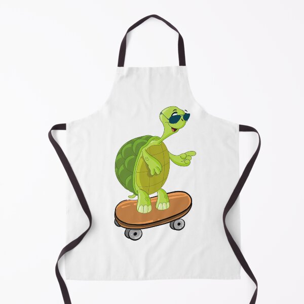 Item preview, Turtle with Glasses on a Skateboard designed and sold by Diamaber.