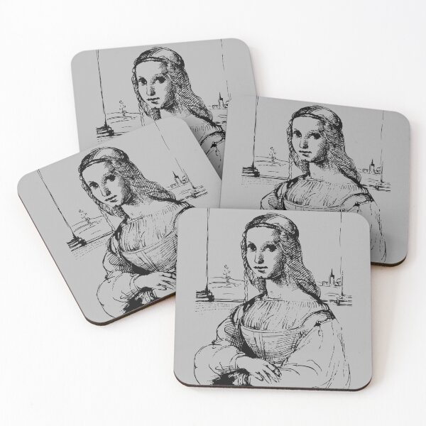 Item preview, Mona Lisa Drawing designed and sold by Bimsbums.