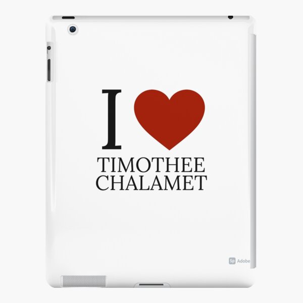 Timothee Chalamet iPad Case & Skin for Sale by halixoxo