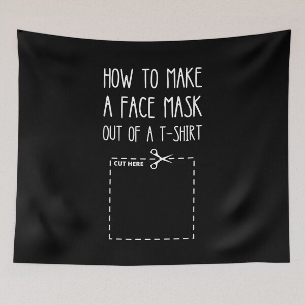 Item preview, How To Make A Face Mask Out Of A Mask Funny Joke Gift  designed and sold by rubysheila.