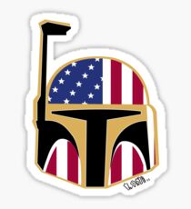 CLSR- USA Boba Fett Sticker
