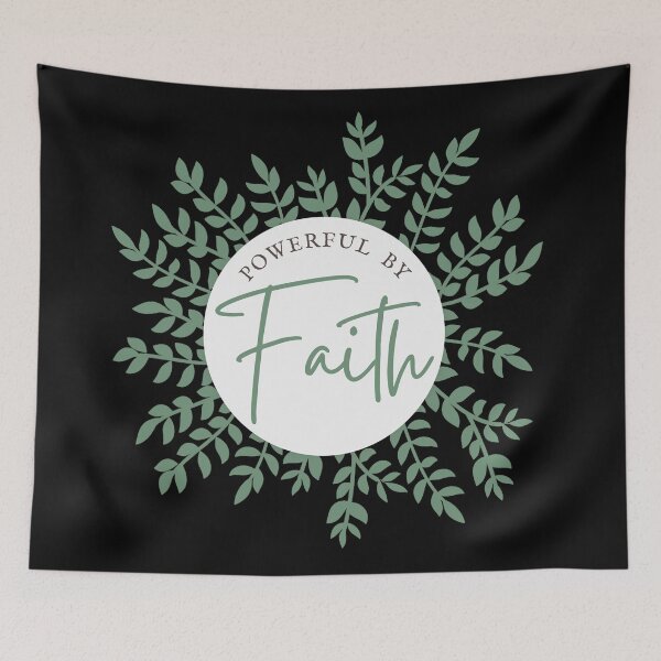 Item preview, Copy of Powerful by Faith RC 2021 - Floral 2 designed and sold by Yesido.
